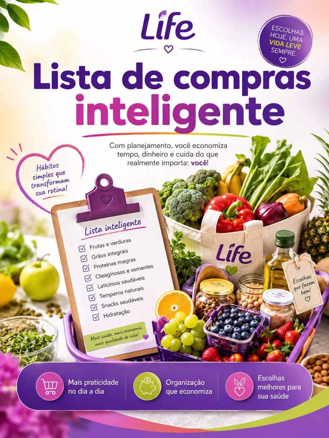 Capa do eBook Lista de compras inteligente